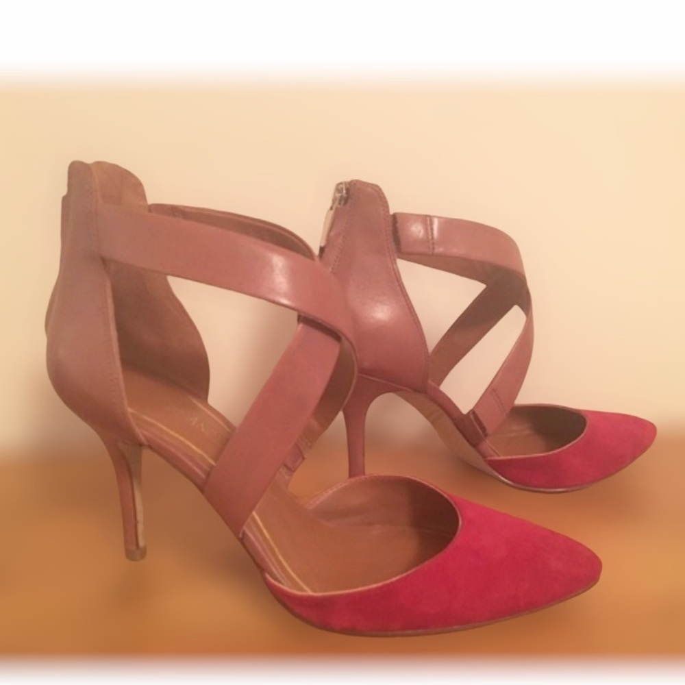 Enzo Angiolini “Coadi Crisscross Pump”